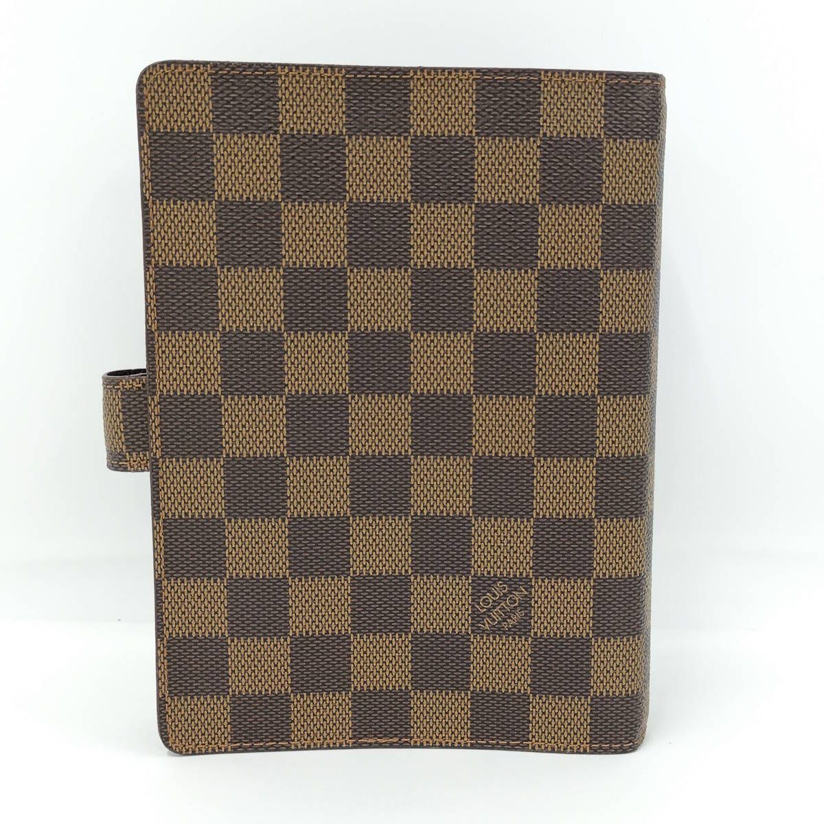 LOUIS VUITTON アジェンダMM システム手帳カバー ダミエ エベヌ R20240