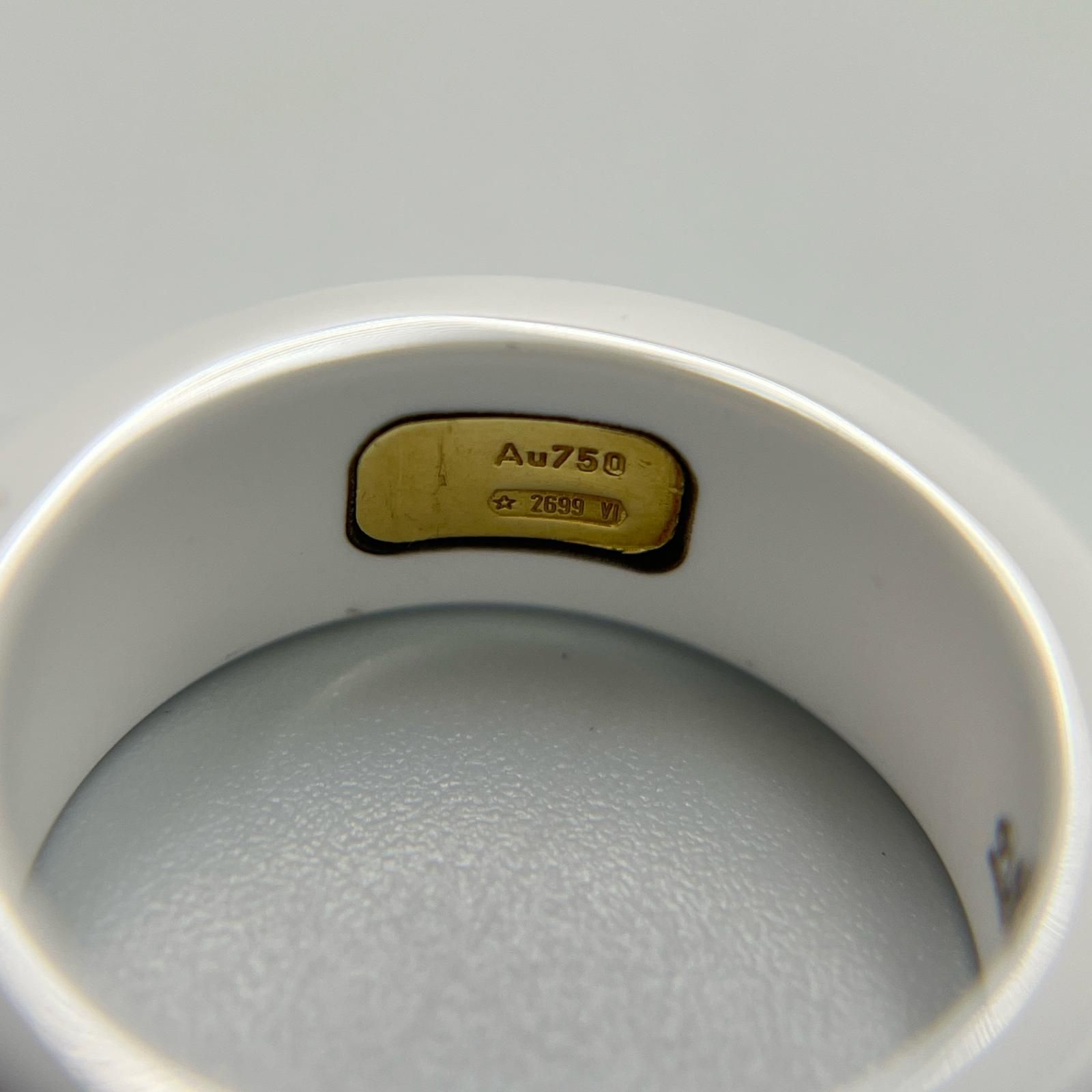 GUCCI グッチ アイコンリング 14号 ホワイト ゴールド GGロゴ 楽天市場】【ジュエリー】【新品仕上げ済】GUCCI グッチ アイコン