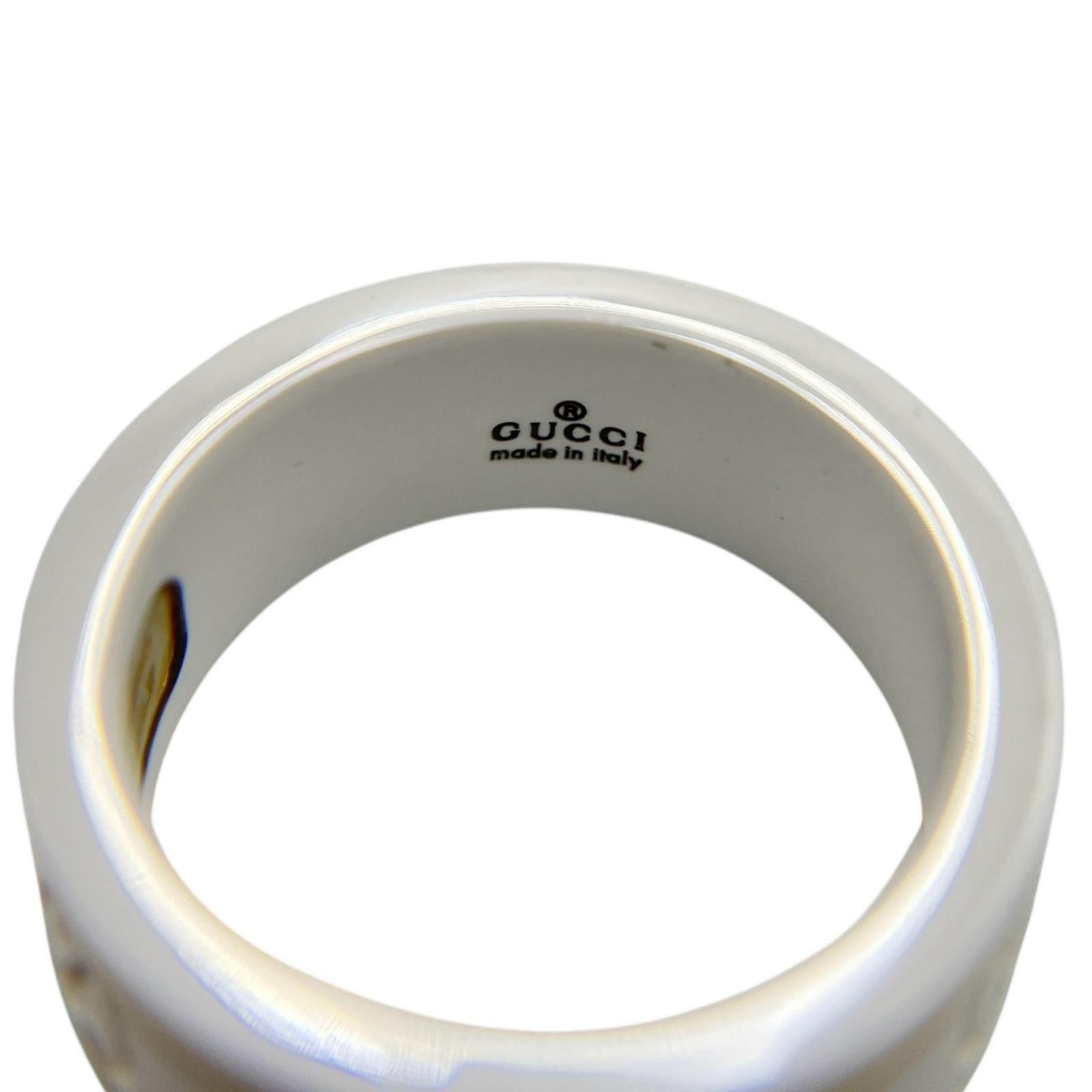 グッチ GUCCI リング・指輪 GG アイコンリング K18イエローゴールド