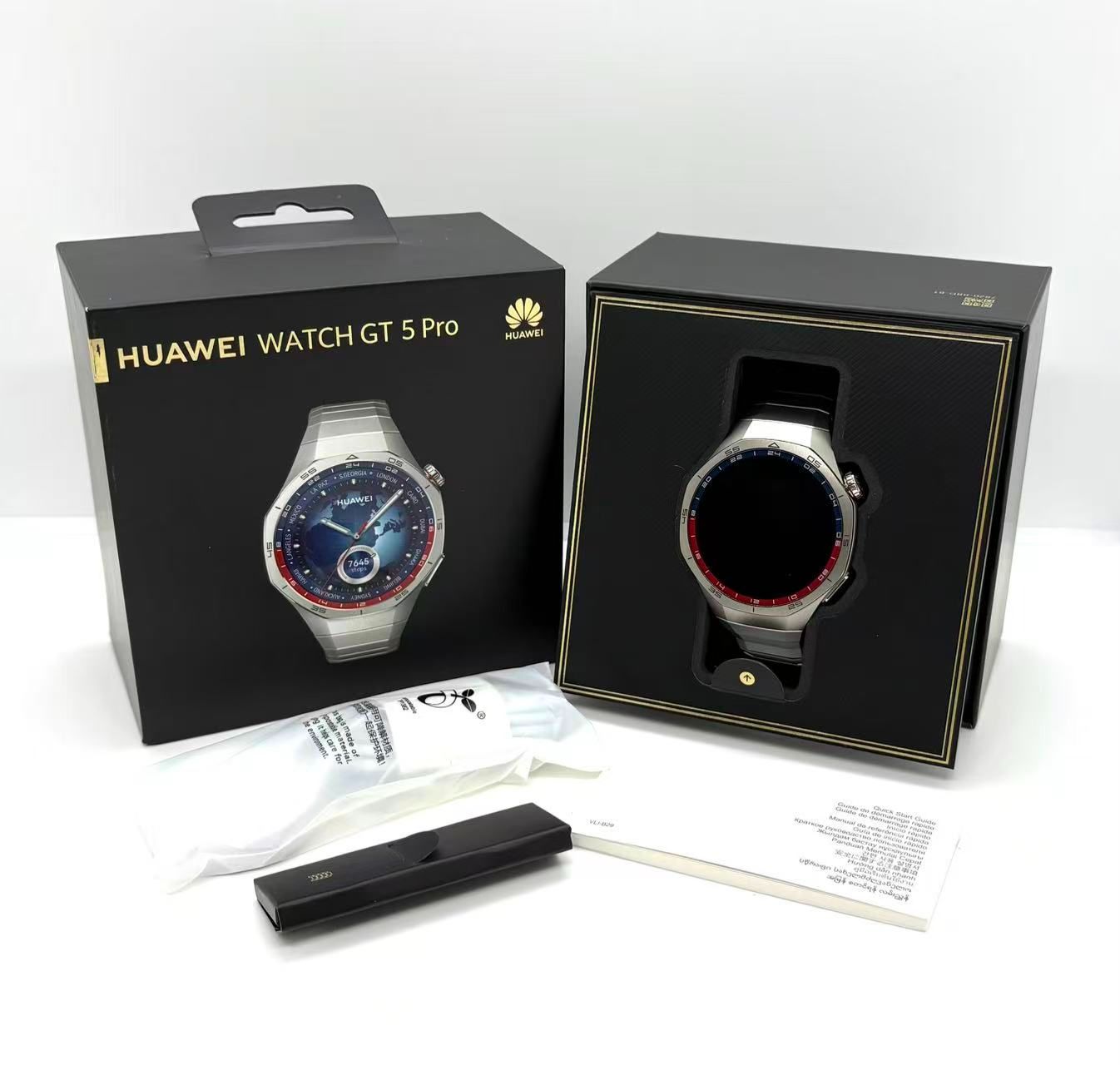 美品 HUAWEI WATCH GT 5 Pro 46mm Titanium - メルカリ