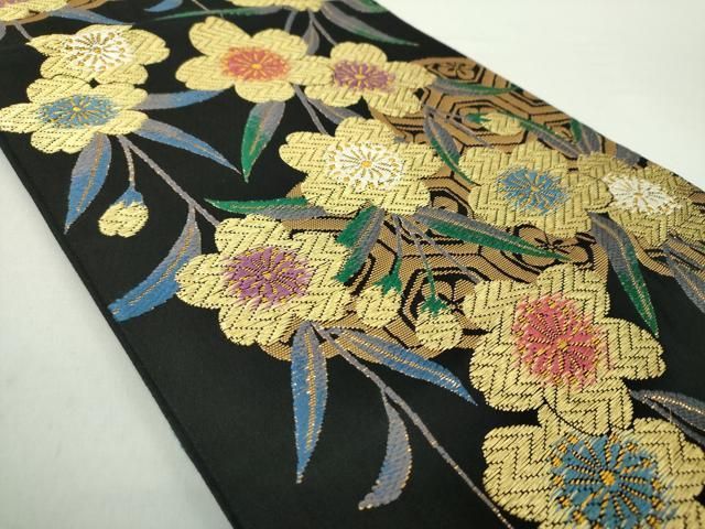 平和屋着物○ファッションデザイナー 花井幸子 六通柄袋帯 唐織