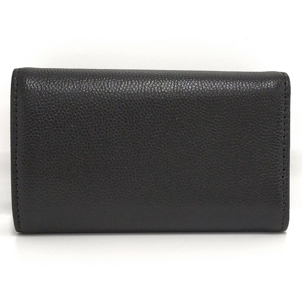 CHANEL セブルガ ココマーク 6連キーケース キャビアスキン ブラック