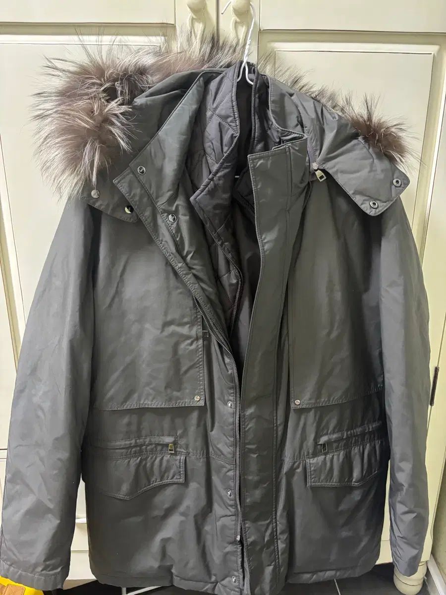 DAKS ダックス ディープカーキ メンズ ダウン