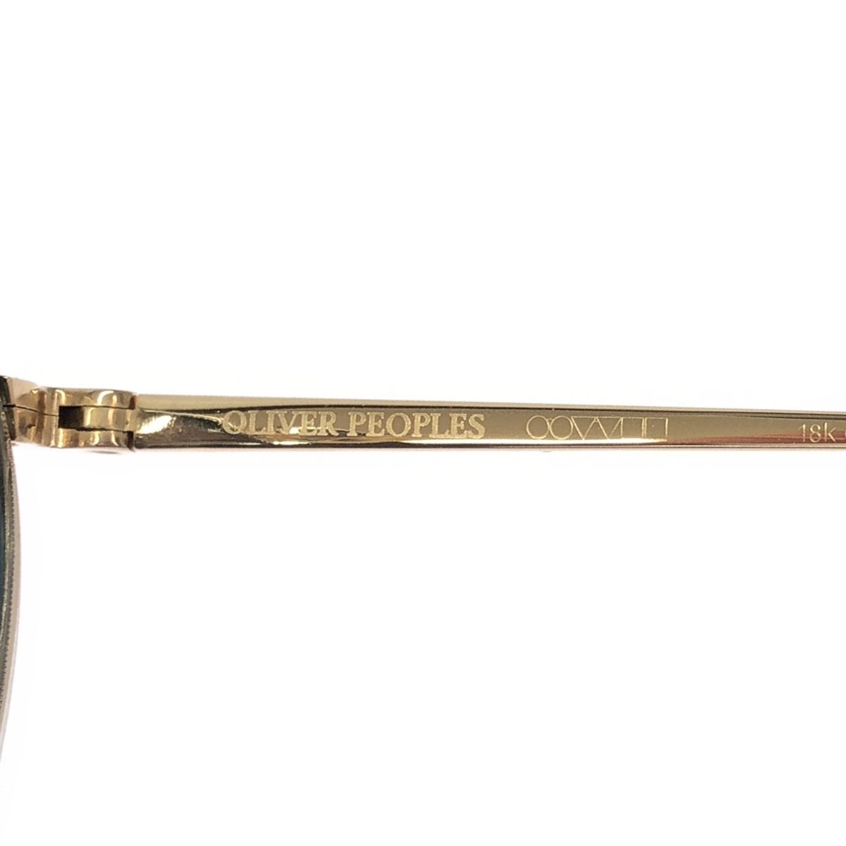 OLIVER PEOPLES オリバーピープルズ 雅 WSHTL MP-2 18K Gold Plated サングラス  ゴールド×ブルー 48□24-148 OLIVER PEOPLES オリバーピープルズ 雅 WSHTL MP-2 18K Gold Plated