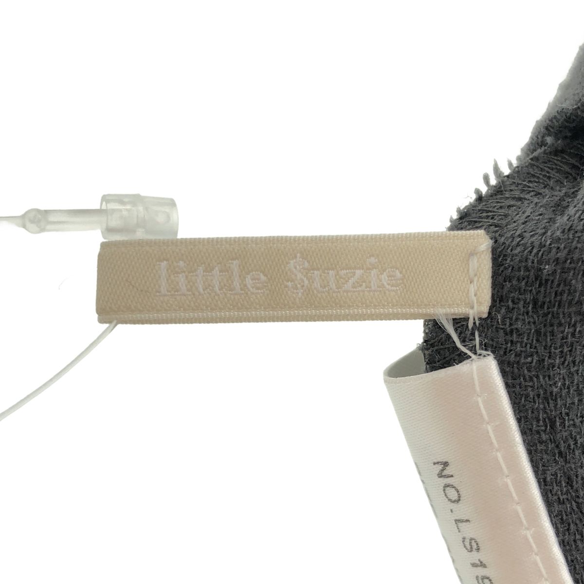 little Suzie リトルスージー Cotton Doubleface コットンダブルフェイスブラウス LS198T チャコール ONE little Suzie リトルスージー Cotton Doubleface コットンダブル