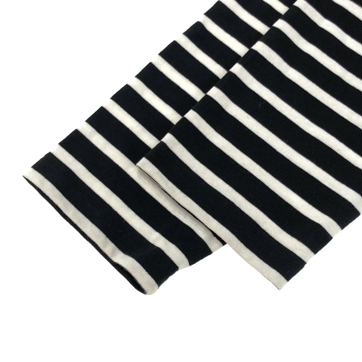 Le Minor ルミノア BIGセーラーカラーボーダーカットソー ブラック