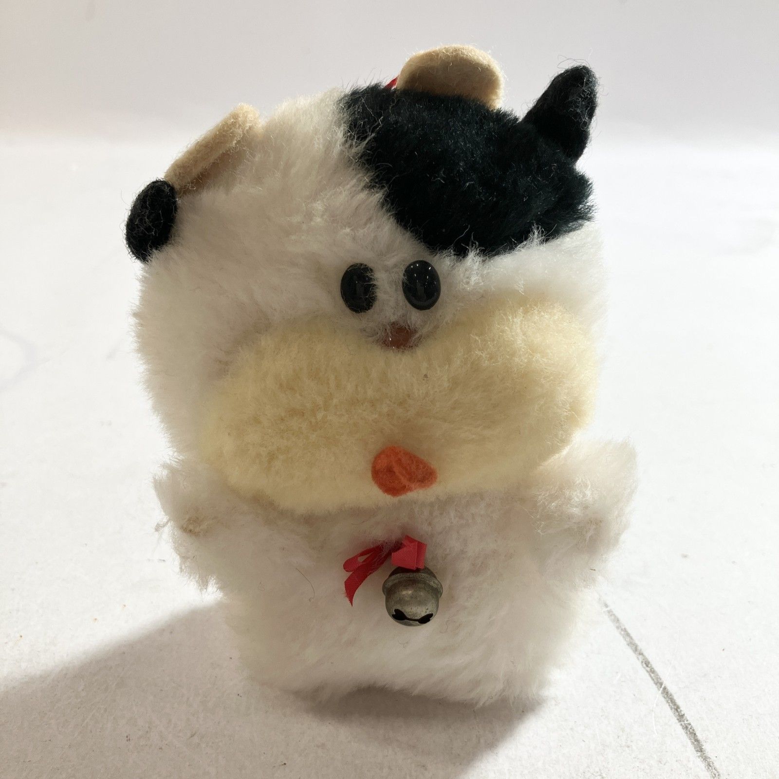 ☆ 昭和レトロ 絶版 オオイケ OIKE モーモー ぬいぐるみ 18cm 鈴付き