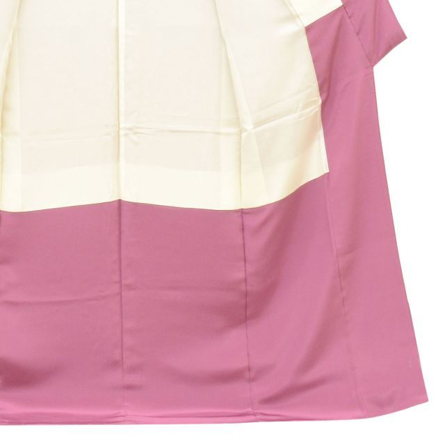 未使用品 色無地 青磁色 縮緬地 パールトーン加工 身丈155cm 裄丈64cm 未使用品 色無地 青磁色 縮緬地 パールトーン加工 身丈155cm 裄丈