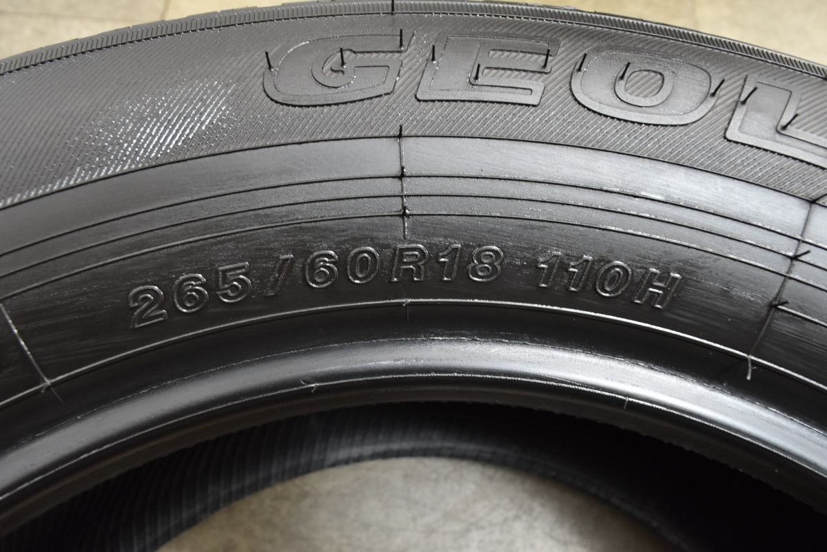 ヴォクシー、アクセラ等に 【新車外し】ヨコハマ ジオランダーG94 265 