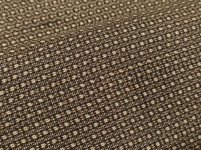 平和屋着物▽男性 羽織・コート 解き反物 羽尺 本場大島紬 格子 逸品