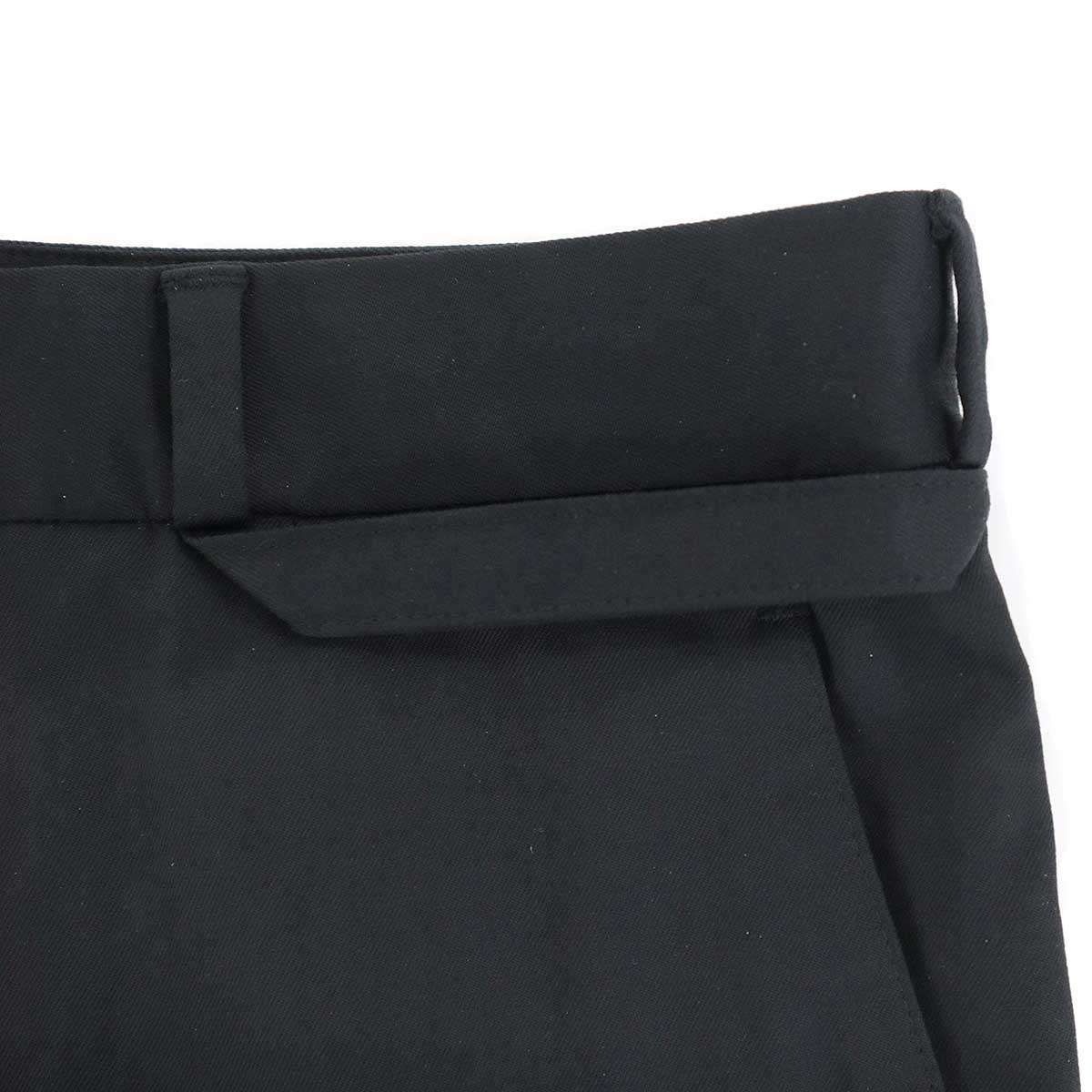 Dior HOMME ディオールオム 2003SS スリムストレッチカーゴスラックスパンツ 3EH1015259 ブラック 46 Dior HOMME ディオールオム 2003SS スリムストレッチカーゴスラックス