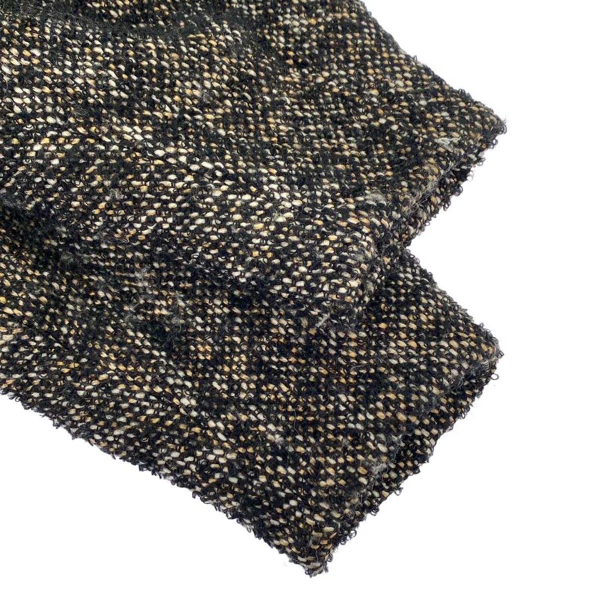 CLANE クラネ　MIX LOOP TWEED BOX COAT ツイード CLANE - ミックスループツイードボックスコート - MIX LOOP TWEED BOX