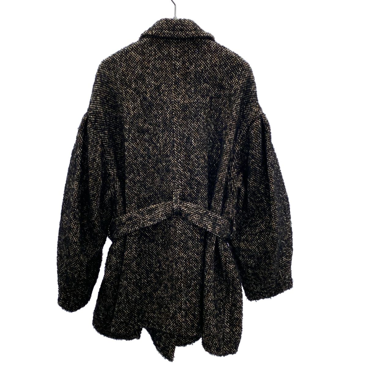 CLANE クラネ MIX LOOP TWEED BOX COAT ミックスループツイード
