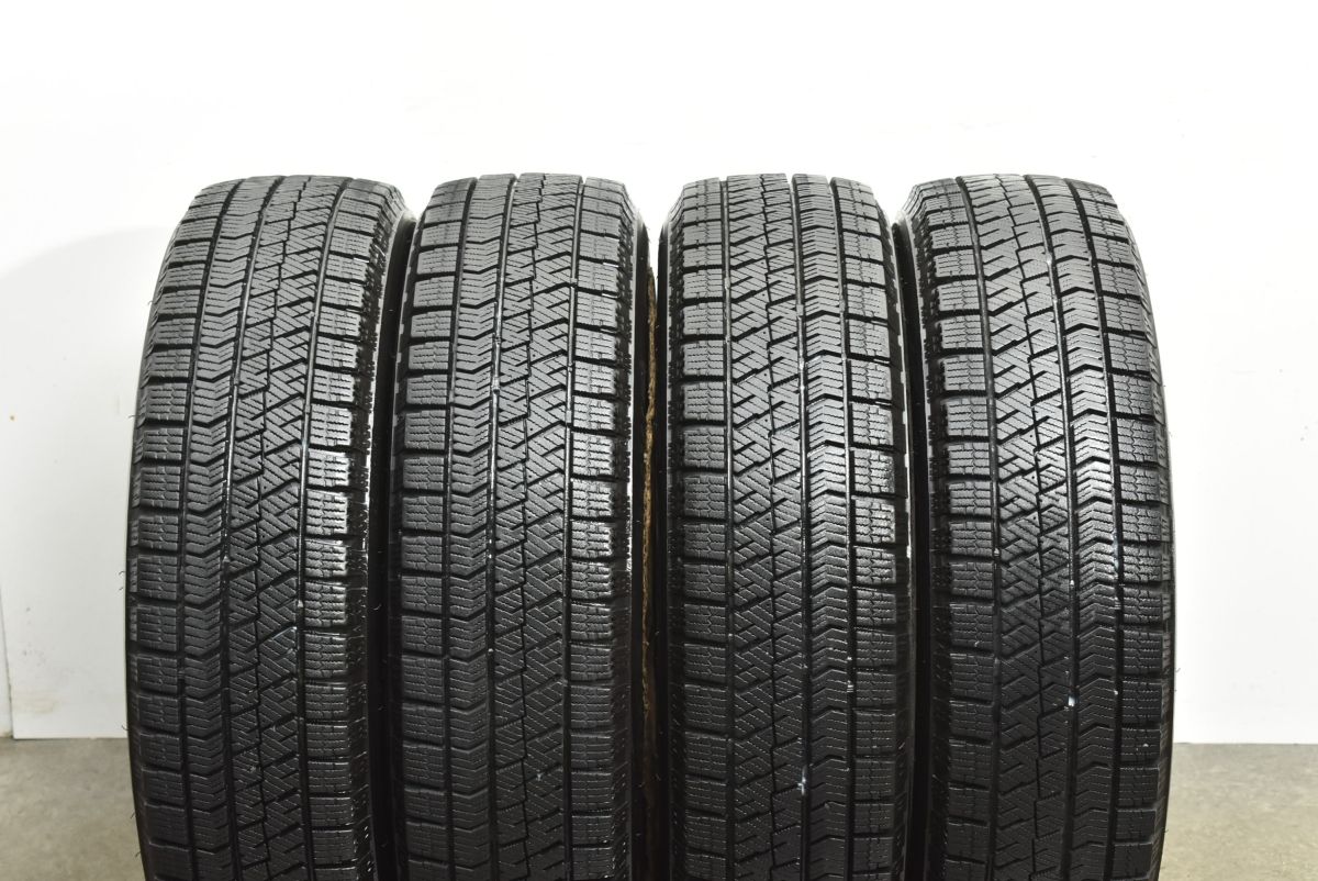 バリ溝】CR 14in 4.5J +45 PCD100 ブリヂストン ブリザック VRX2 155