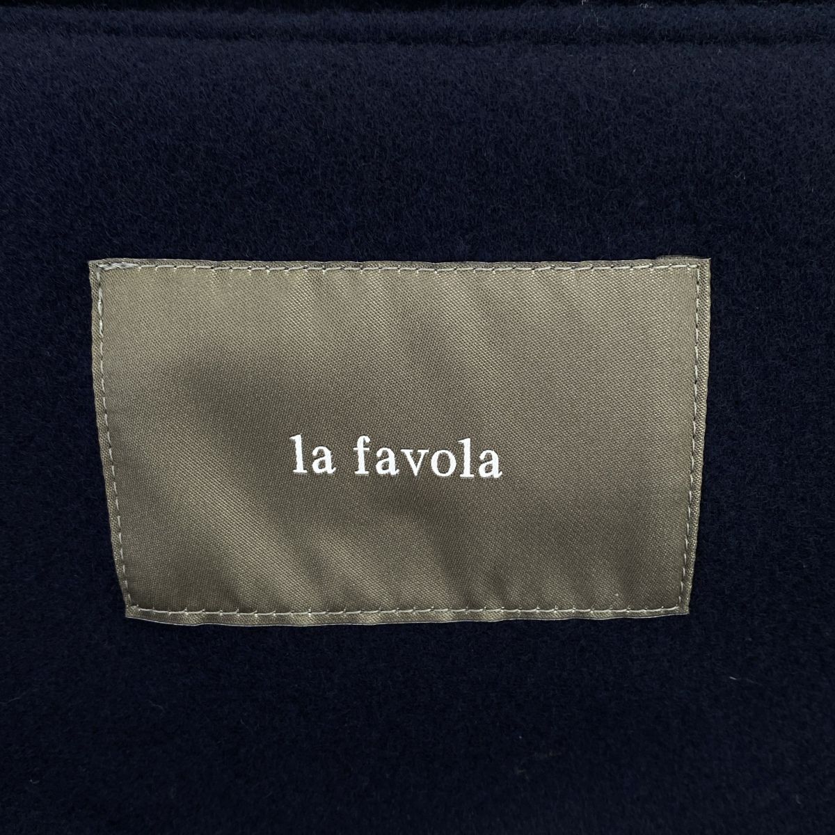 La Favola ラ ファボーラ 25AW ウール セミダブルジャケット J09-25210