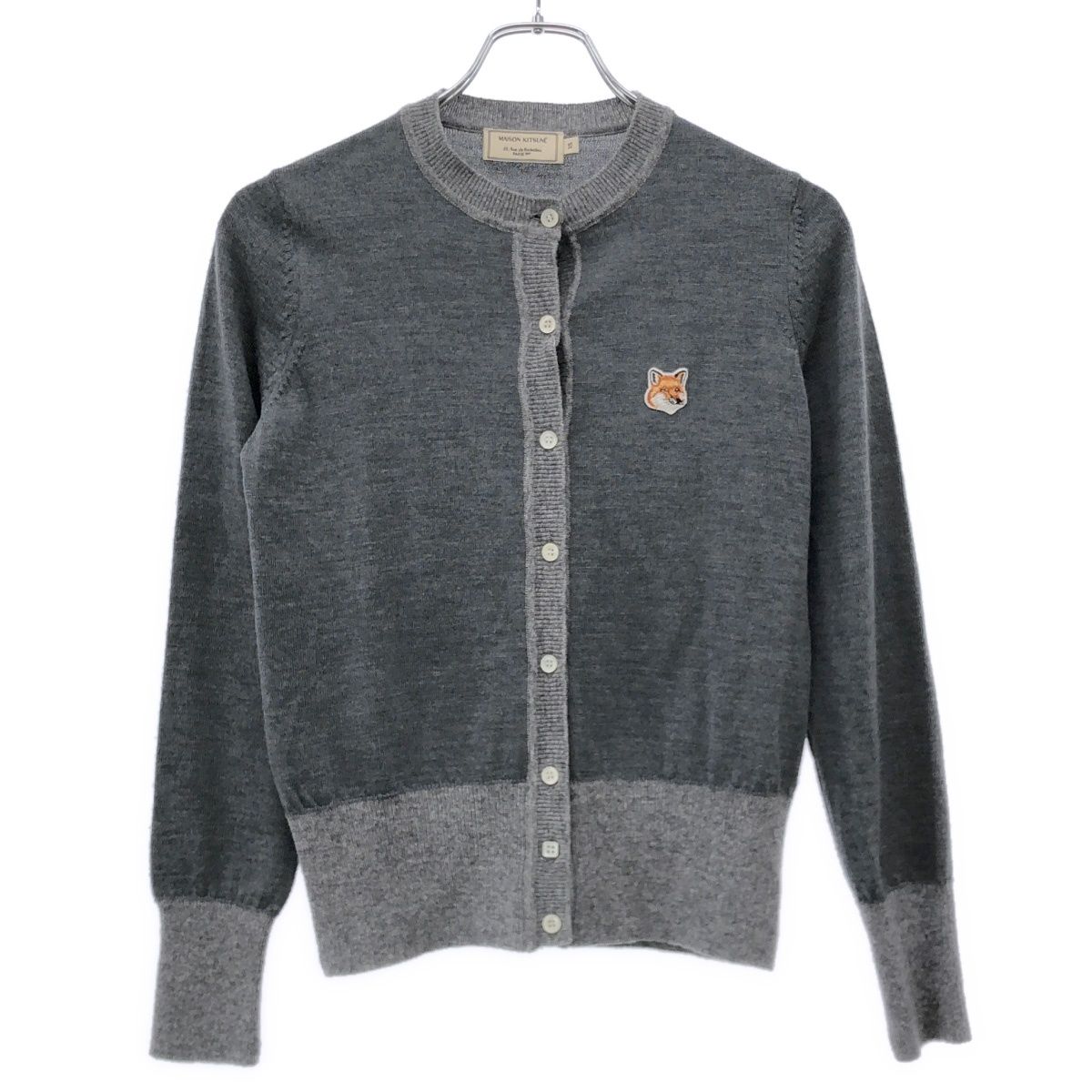 MAISON KITSUNE メゾンキツネ フォックスパッチ ウールニット 