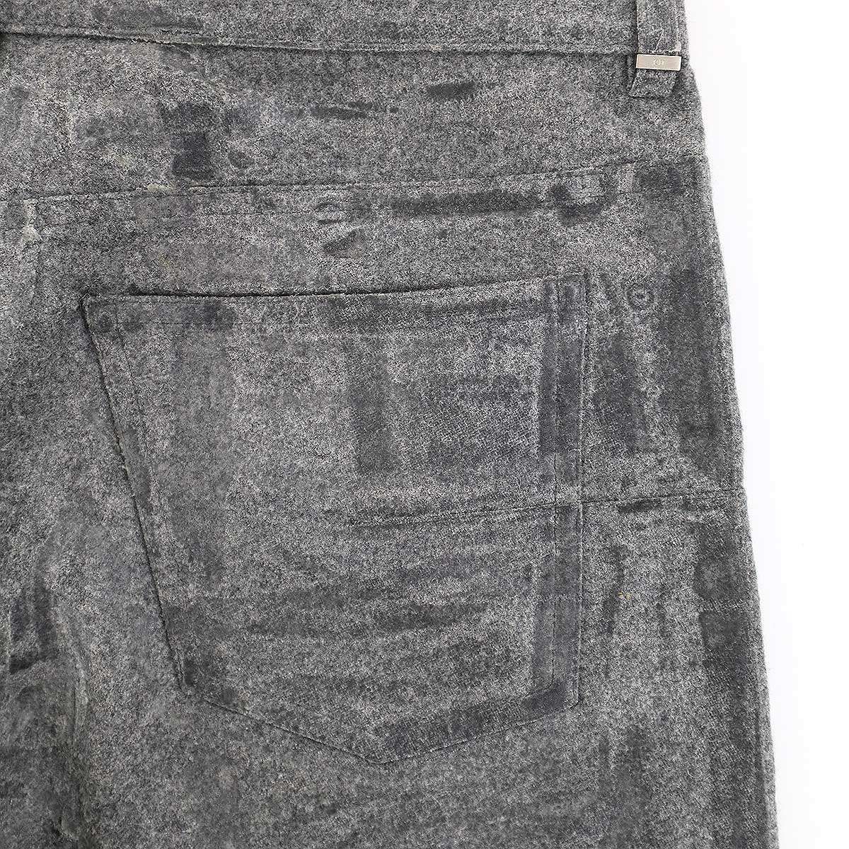Dior HOMME ディオールオム 2003AW ウールカシミヤ ラスター