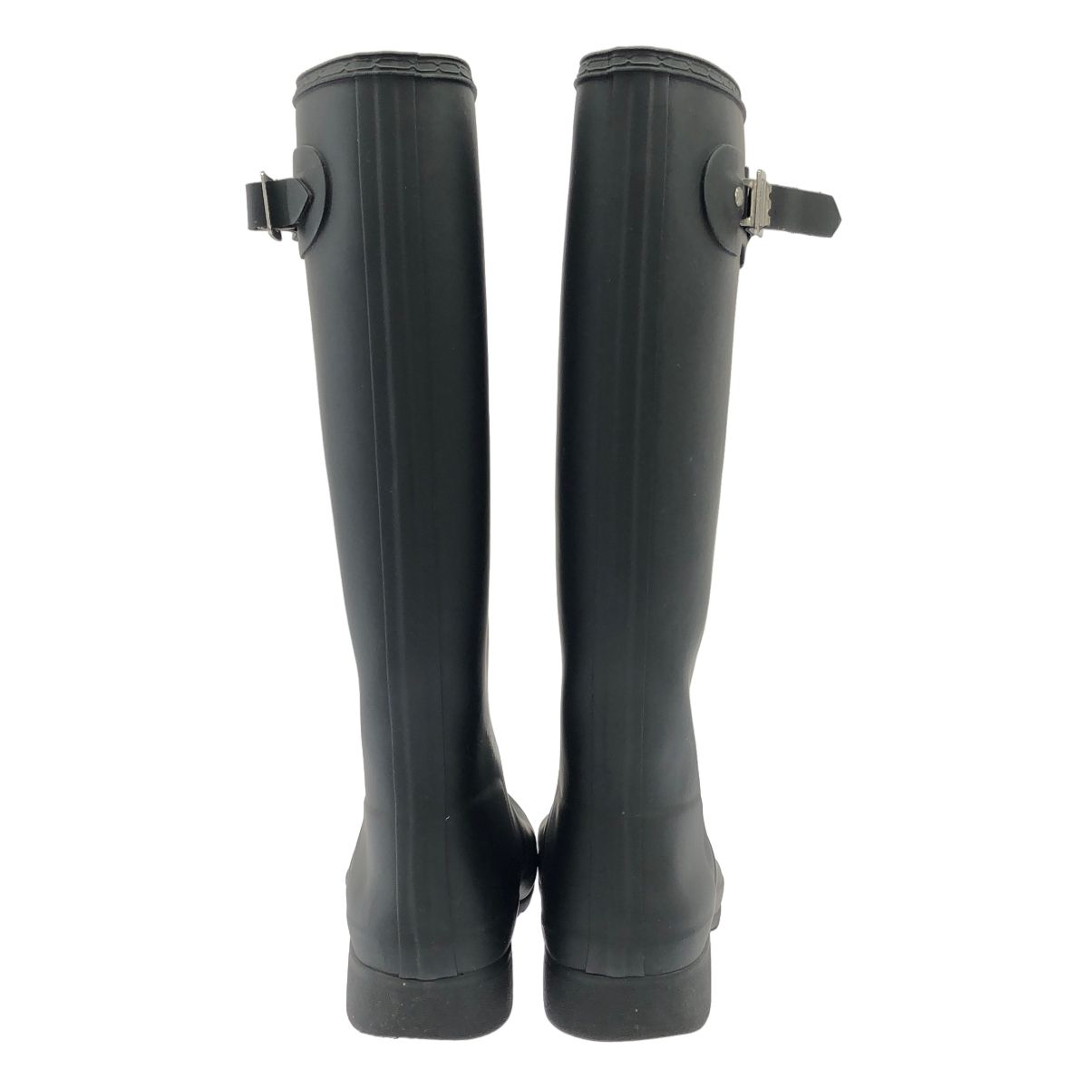 HUNTER ハンター レインブーツ ブラック UK7 - メルカリ