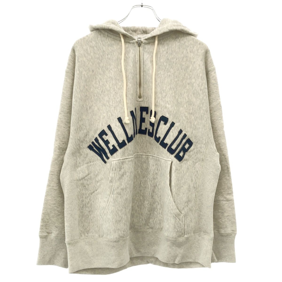 INSCRIRE アンスクリア 21AW Zero Loop Zip Pull Over Logo Parker 