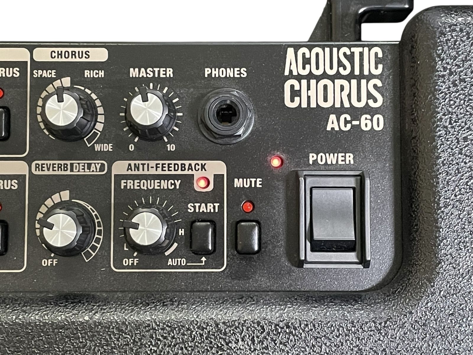 □Roland AC-60 アコースティックアンプ 本体 純正ケース付 通電確認