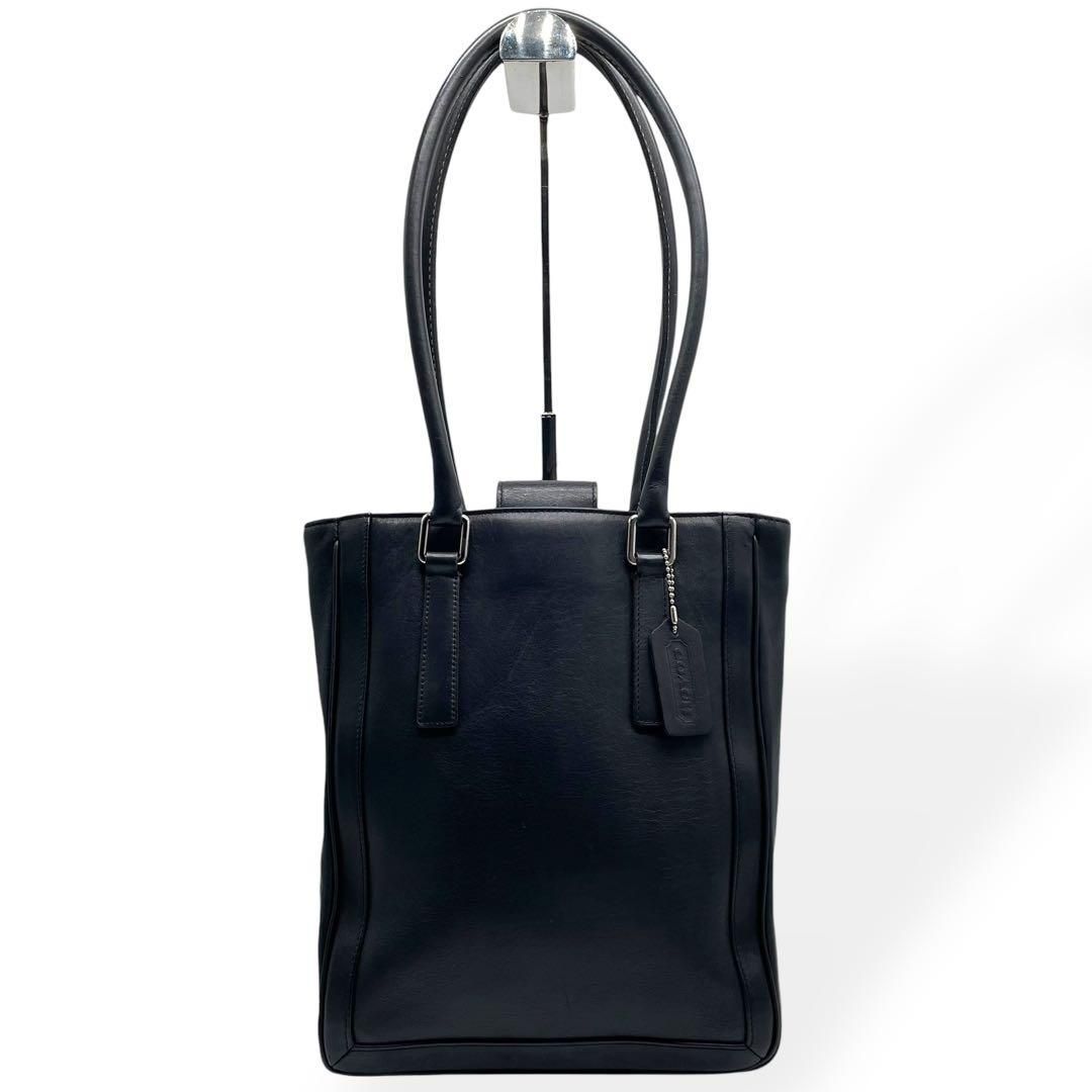 【極美品】coach 2way トートバッグ オールレザー ブラック 黒 極美品 COACH オールドコーチ トートバッグ 肩掛け レザー ブラック