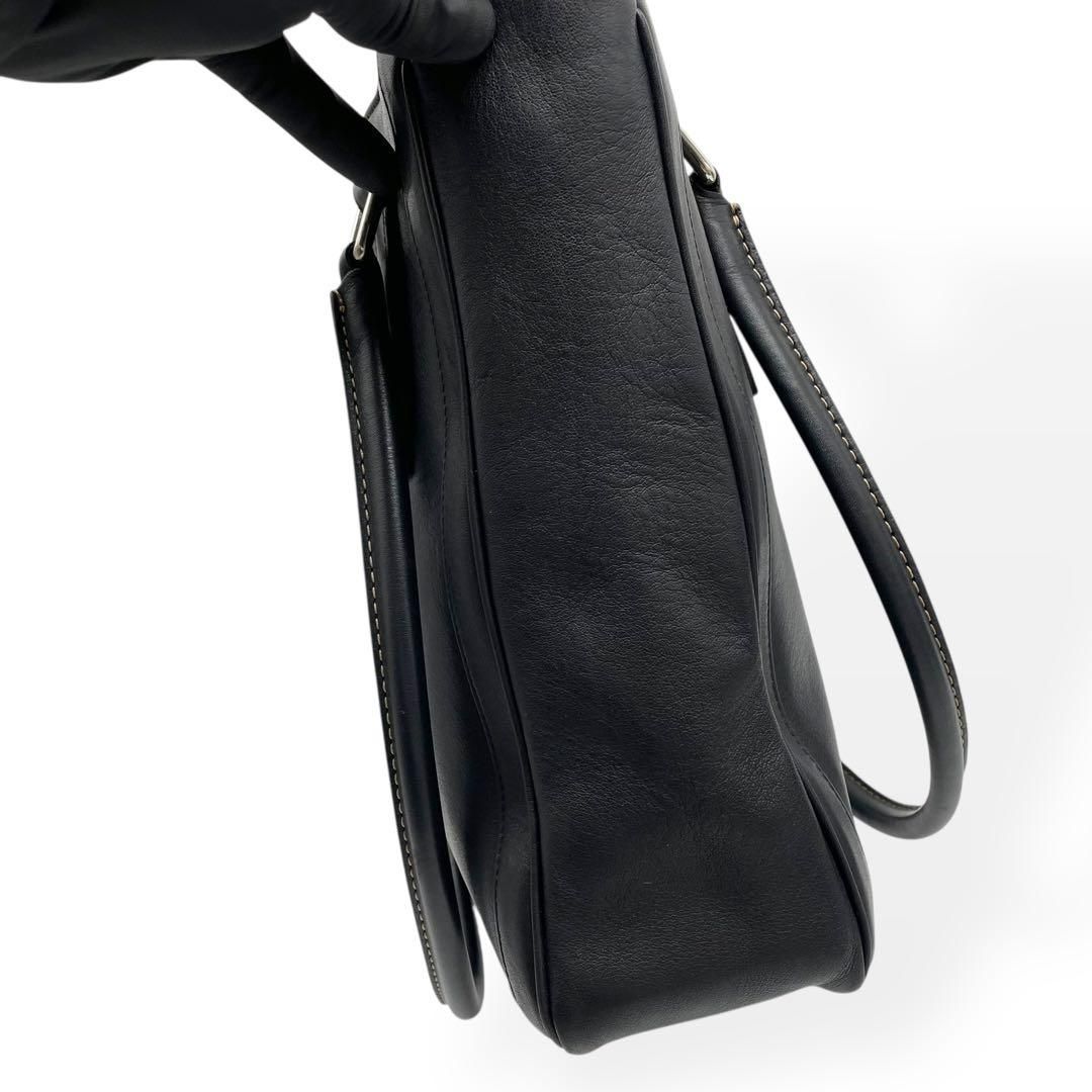 極美品 COACH オールドコーチ トートバッグ 肩掛け レザー ブラック