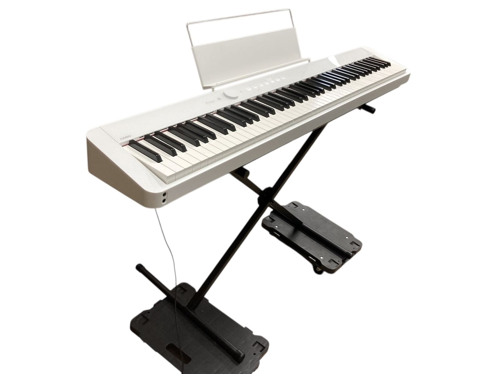 □◎CASIO Privia PX-S1000 WE 電子ピアノ 88鍵盤 ホワイト スタンド