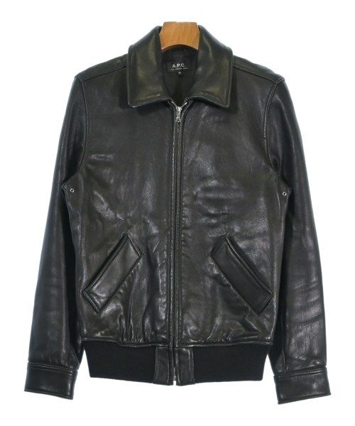 A.P.C アーペーセー ライダース ダブル レザー 2000年代 A.P.C. ライダース メンズ 【古着】【中古】【送料無料】 - メルカリ