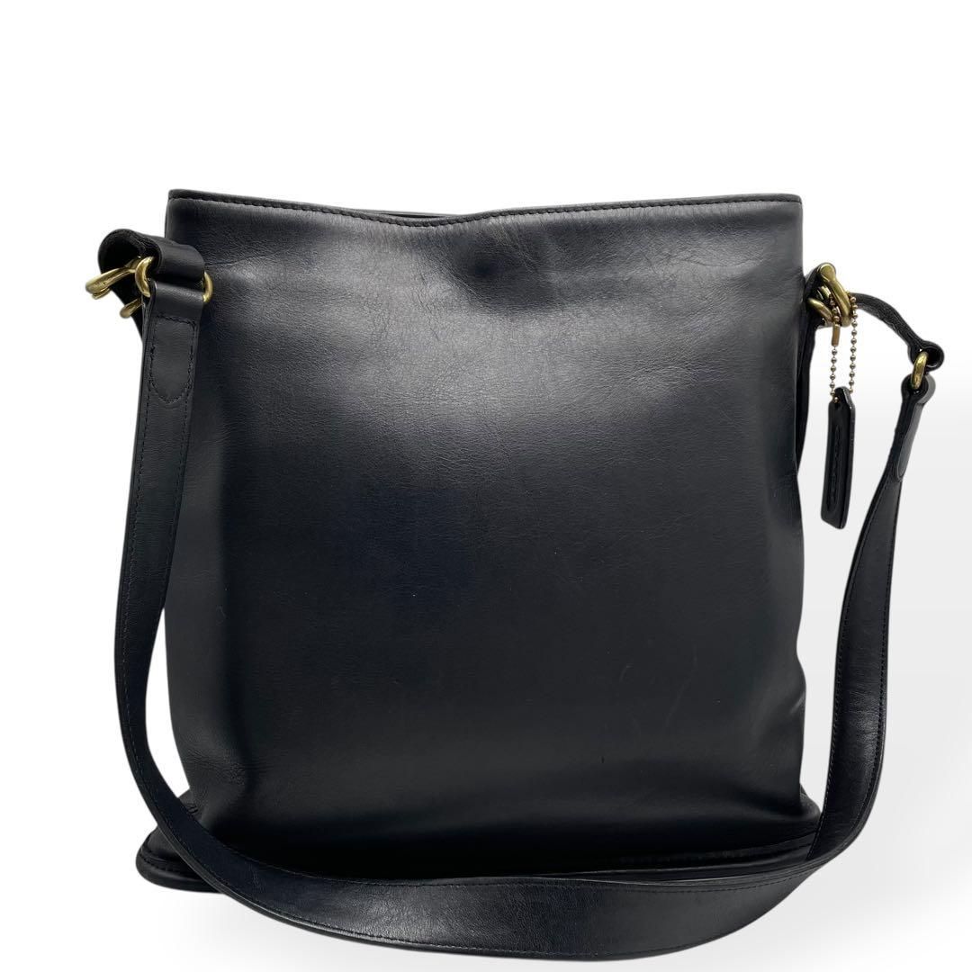 極美品 オールドコーチ ブラック ショルダーバッグ 希少品 極美品 オールドコーチ ブラック ショルダーバッグ 希少品