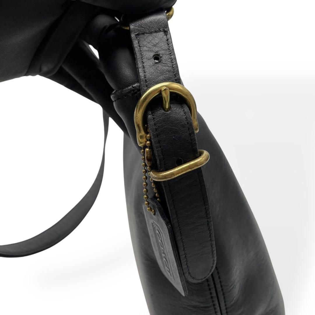 極美品 オールドコーチ ブラック ショルダーバッグ 希少品 極美品 オールドコーチ ブラック ショルダーバッグ 希少品