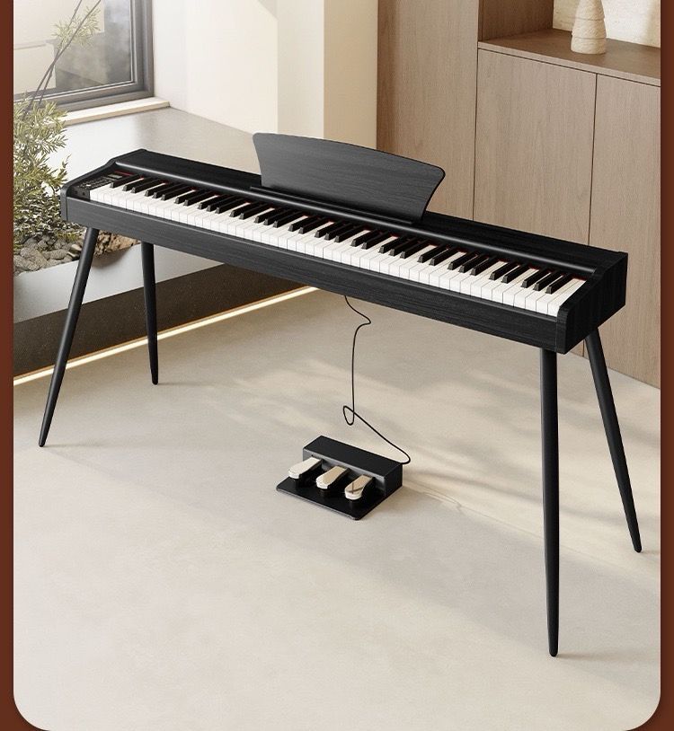 大好評☆電子ピアノ 88鍵盤 自動演奏付き 引き出し 脚付き 木製 dream