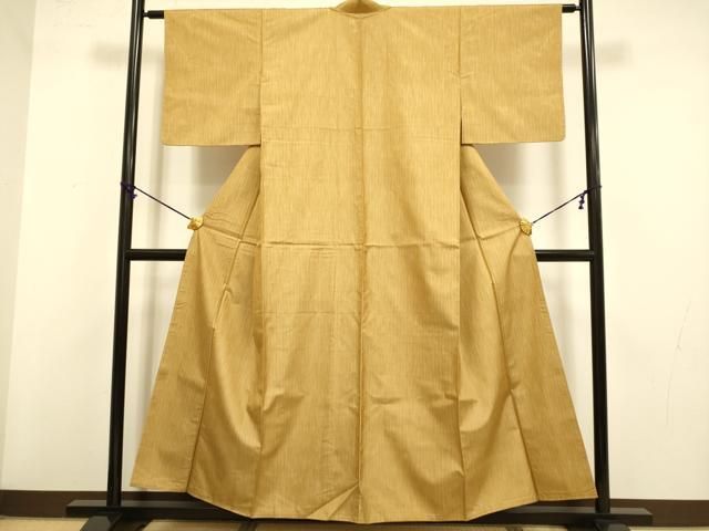 平和屋着物○上質な紬 間道 正絹 逸品 DAAY5797ud