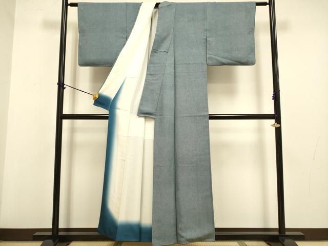 平和屋着物□江戸小紋 鮫小紋柄 正絹 逸品 AABD5528sx 平和屋着物□