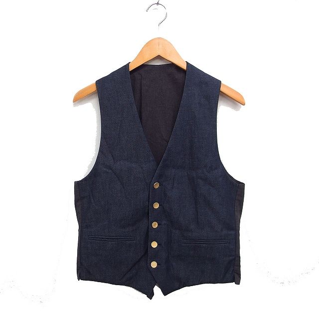 TOMORROWLAND リバーシブルベスト トゥモローランド TOMORROWLAND リバーシブル ベスト ツートンカラー