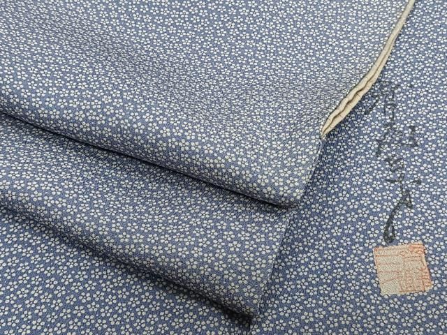 小紋 斉藤三才 紋意匠 魅惑の色 染色工芸 作家 グラデーション 反物 正絹 小紋 斉藤三才 紋意匠 魅惑の色 染色工芸 作家 グラデーショ