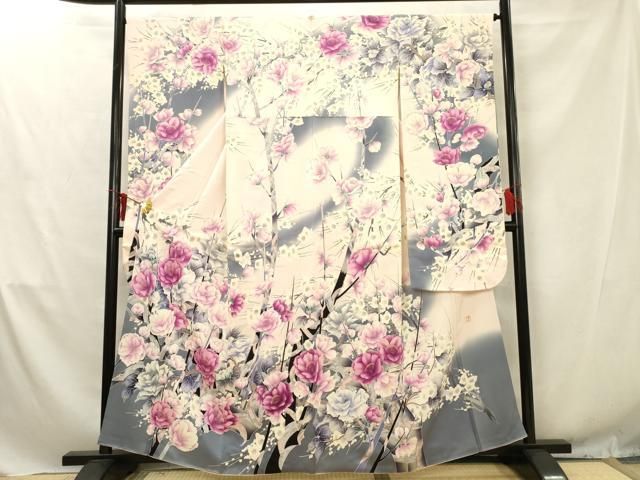 平和屋着物□豪華振袖 花車文 金彩 正絹 逸品 AABD1471ma - メルカリ