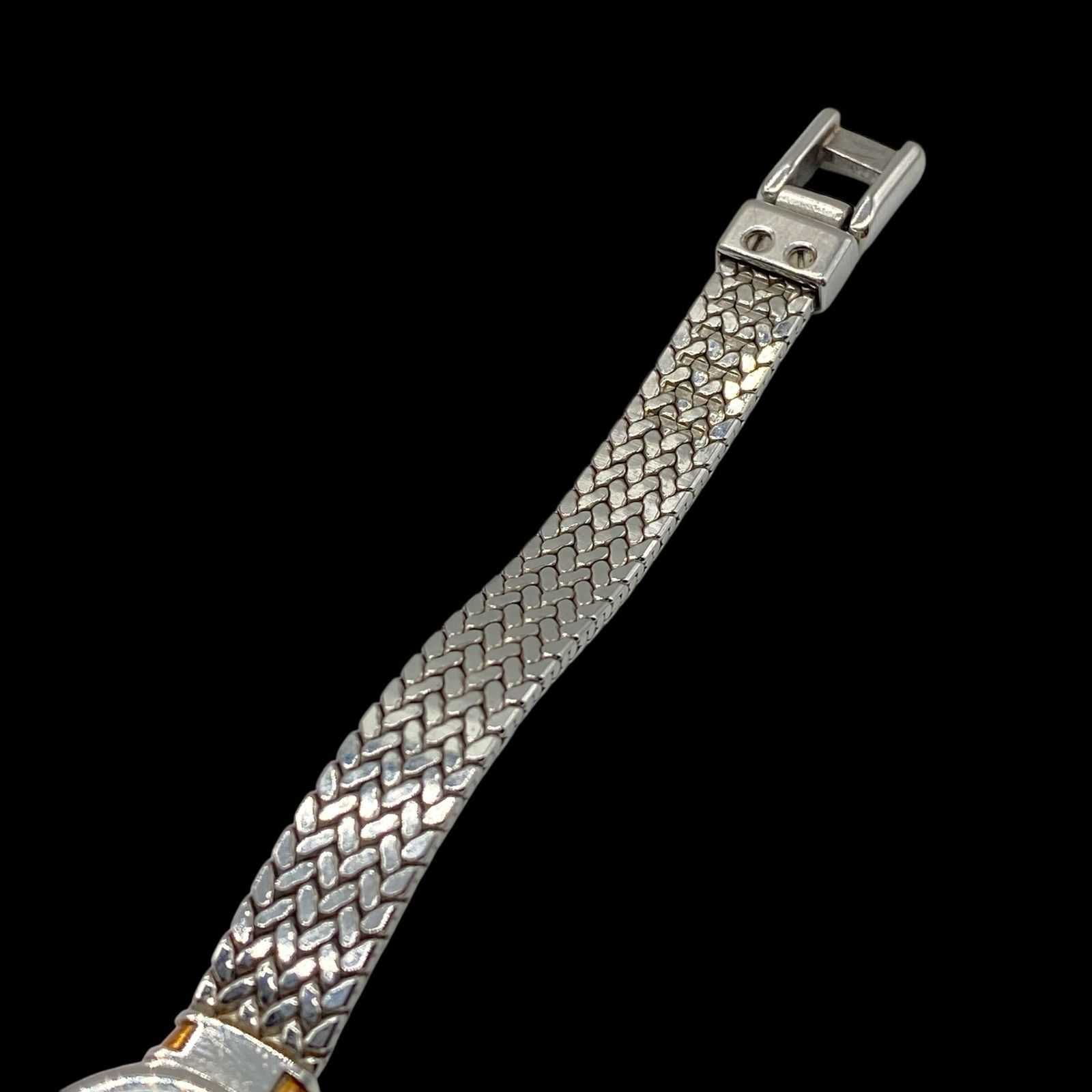 新品電池 稼働品 SEIKO セイコー 腕時計 18KT SS ラグダイヤ コンビ QZ