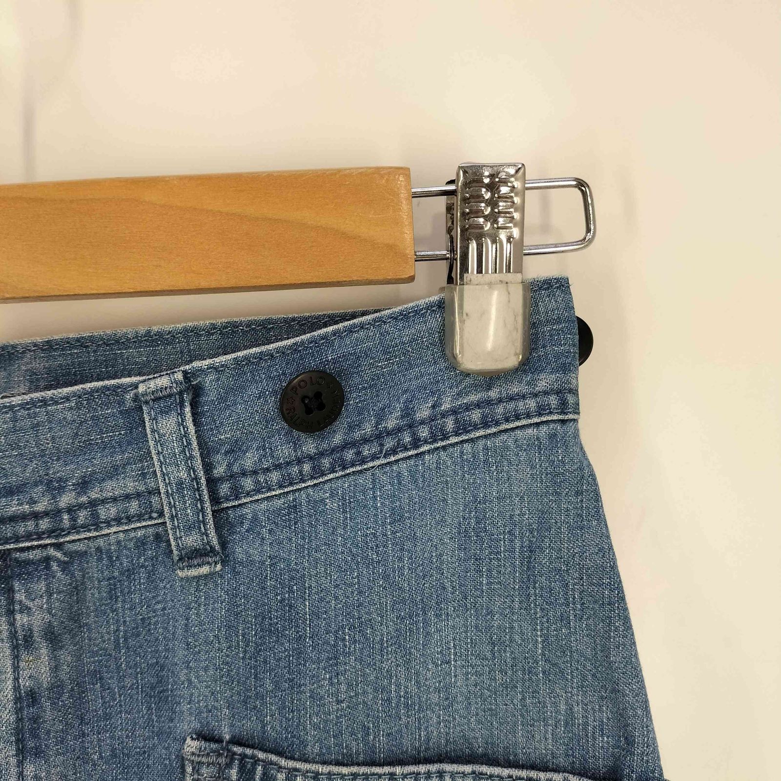 美品⭐️ラルフローレン　デニムワンピース　9号サイズ バックリボン 1377373_20652761_k3.jpg