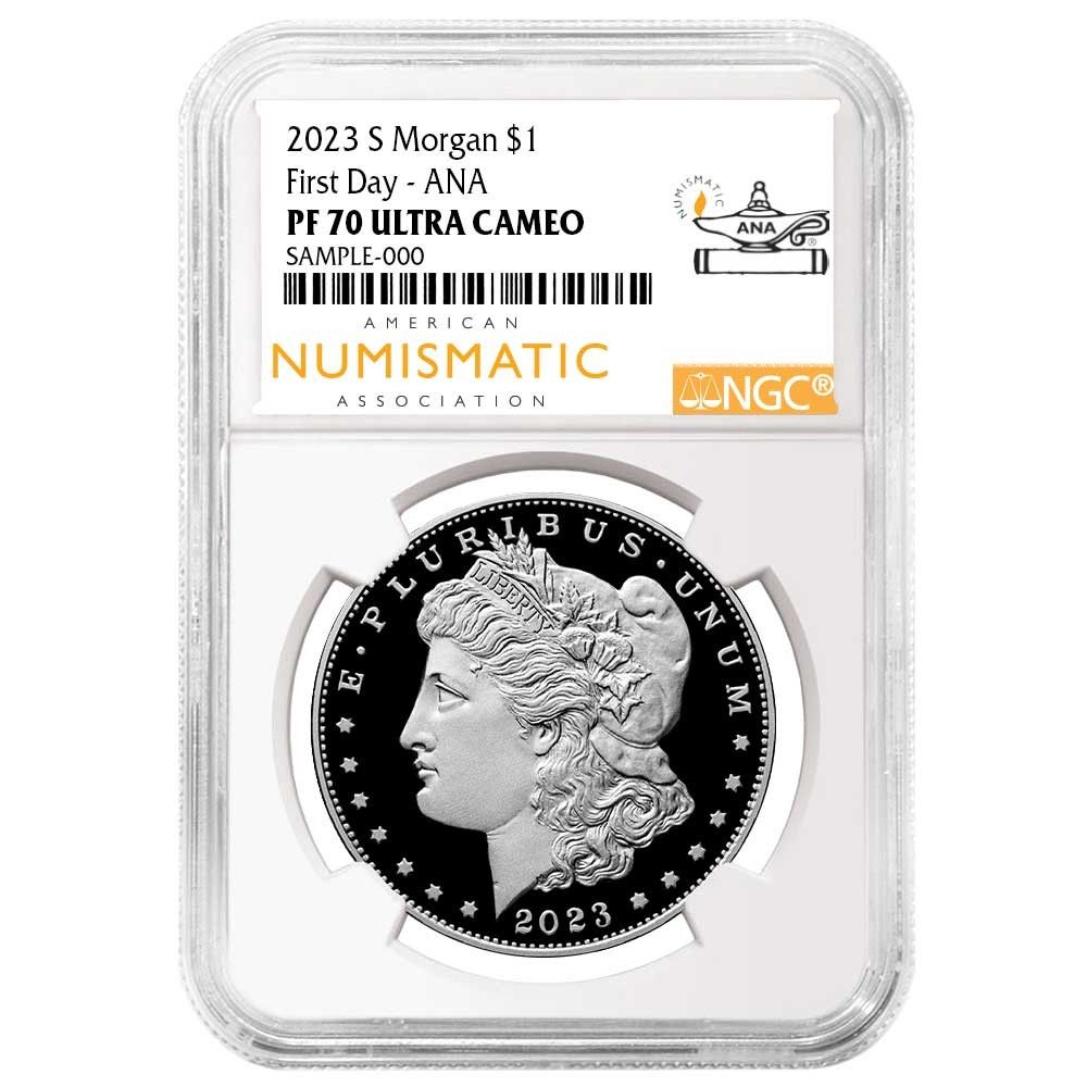 2023 アメリカ 1ドル 銀貨 モルガンダラー PF70 UC 2023 アメリカ 1ドル 銀貨 モルガンダラー PF70 UC