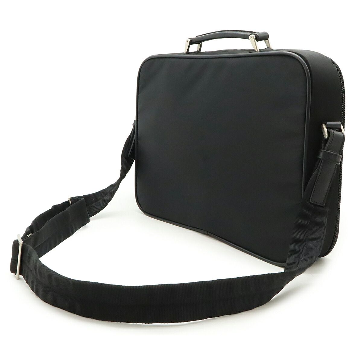 PRADA プラダ トライアングルロゴ ビジネスバッグ ブリーフケース PC