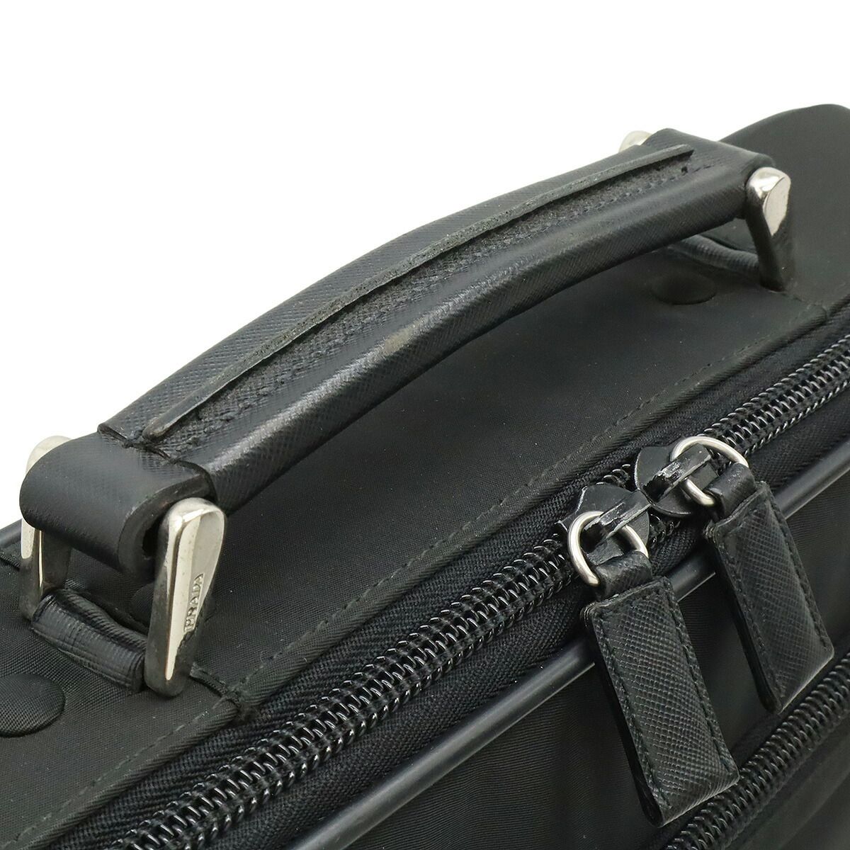 PRADA プラダ トライアングルロゴ ビジネスバッグ ブリーフケース PC