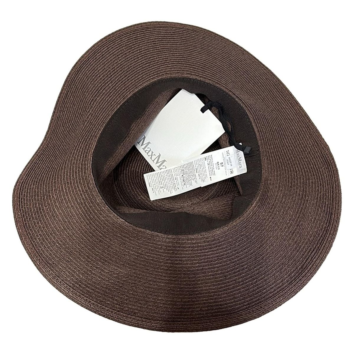 Max Mara(マックスマーラ) ハット 57新品同様 - ダークブラウン