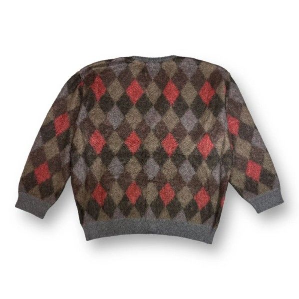 参考上代48400円 未使用 stein(ssstein) 22AW KID MOHAIR ARGYLE