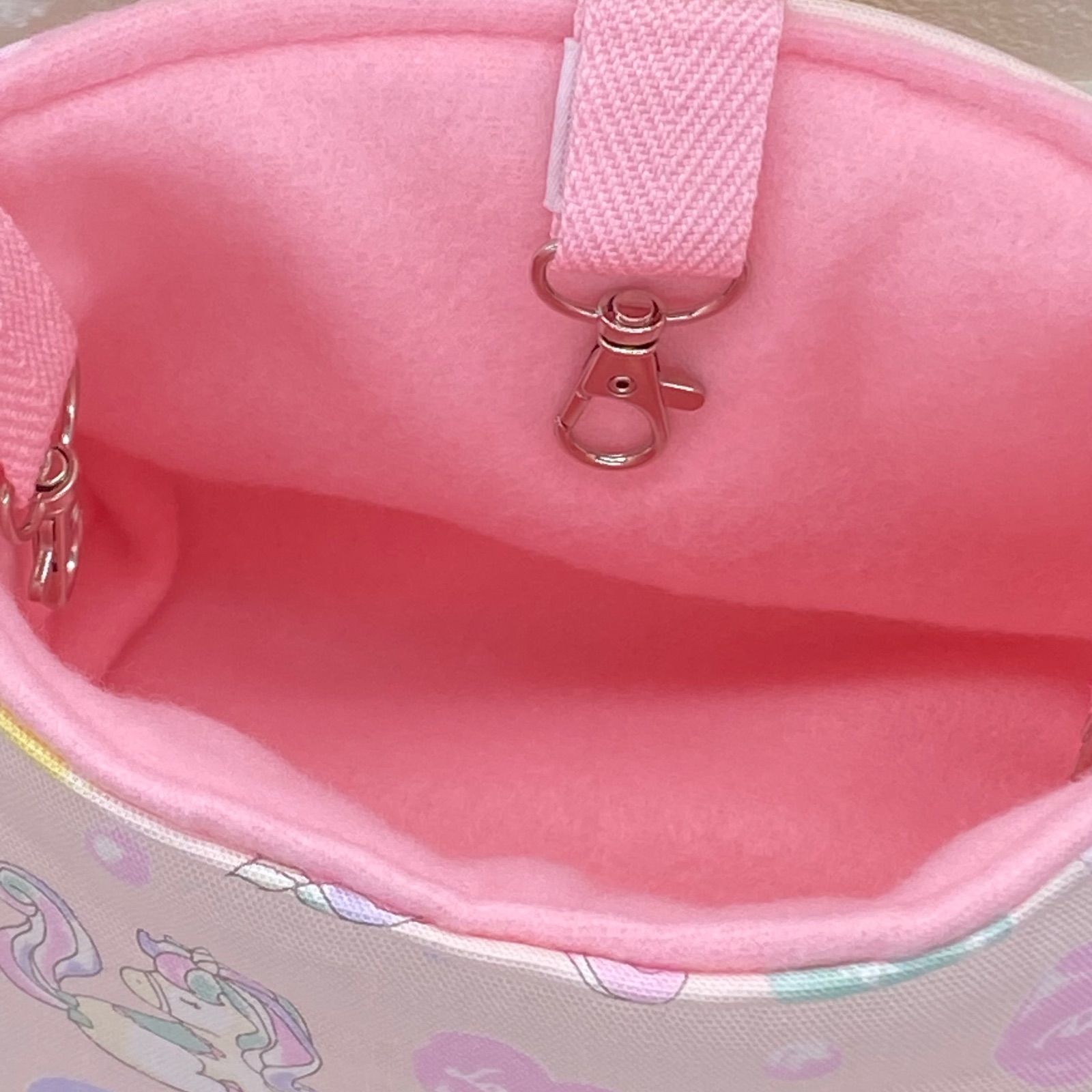 フクロモモンガ　ポーチ　こむすびsize フクロモモンガ ポーチ こむすびsize フクロモモンガ ポーチ こむすび