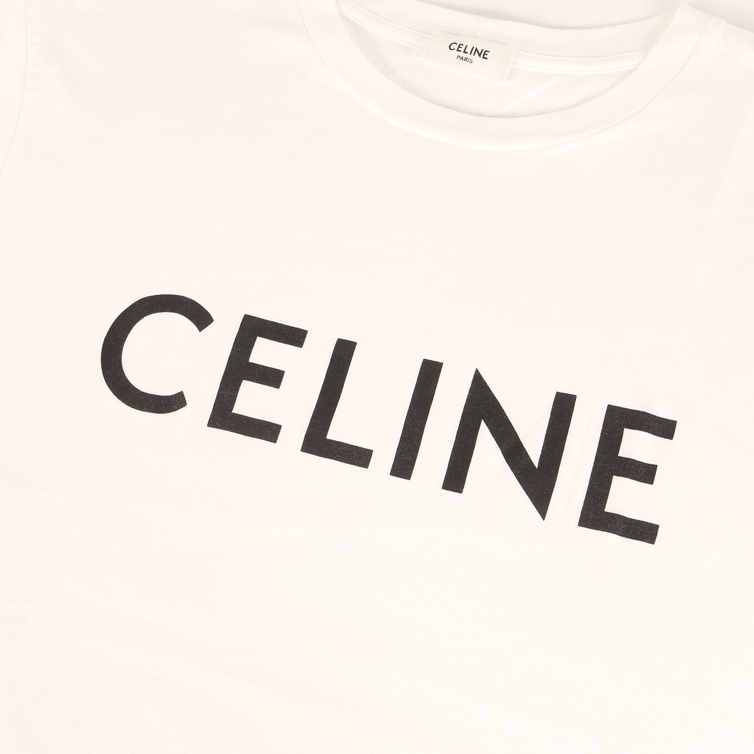 CELINE(セリーヌ) 半袖 白 XS CELINE - CELINE セリーヌ Tシャツ・カットソー XS 白 【古着】【中古