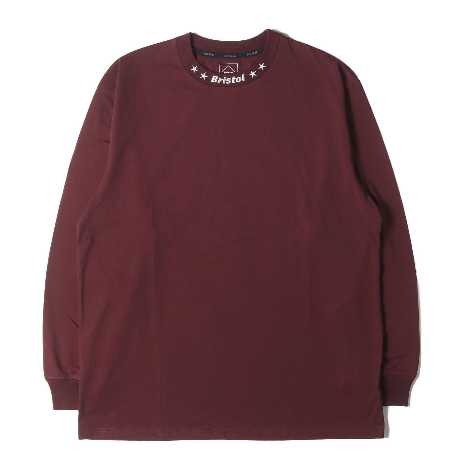 新品】F.C.Real Bristol エフシーレアルブリストル Tシャツ ボルドー