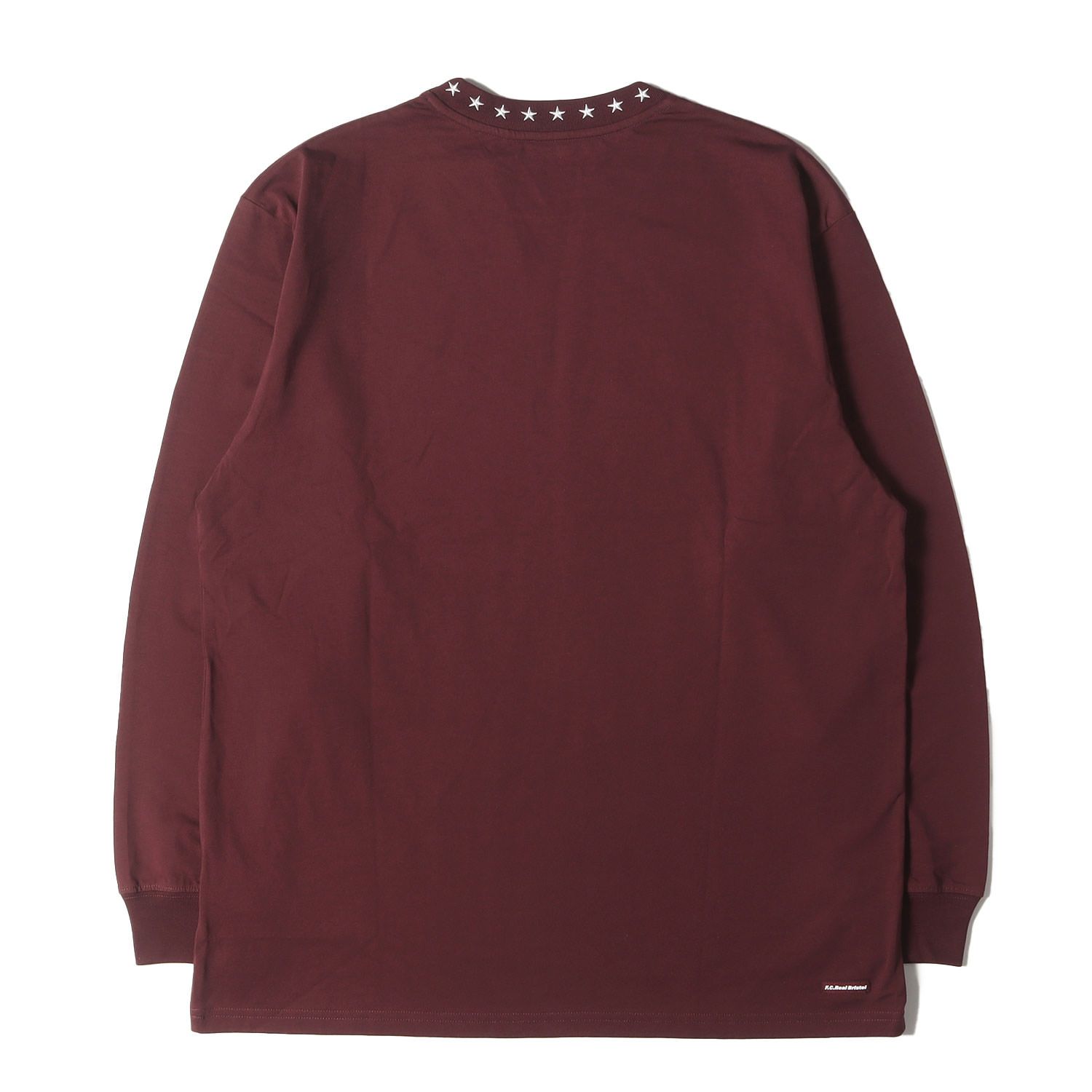 新品】F.C.Real Bristol エフシーレアルブリストル Tシャツ ボルドー