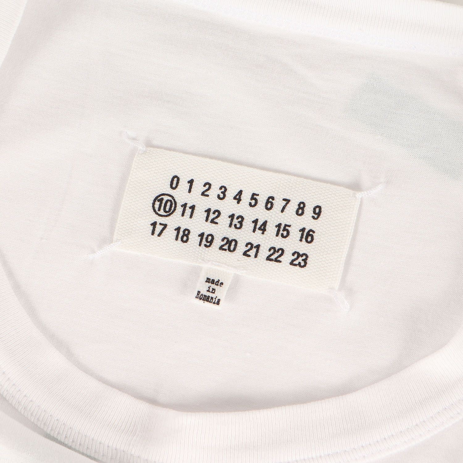 Maison Margiela メゾン マルジェラ Tシャツ ホワイト 白 サイズ:50