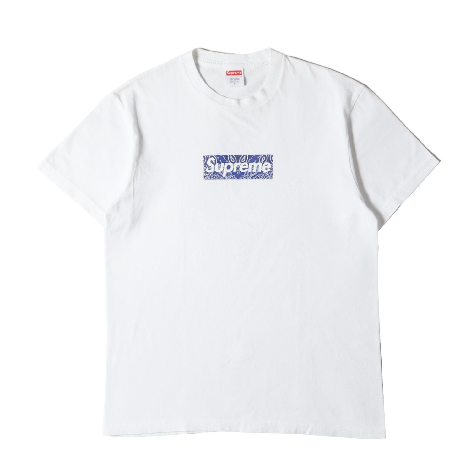 Supreme シュプリーム Tシャツ ホワイト 白 サイズ:S | 19AW バンダナ 