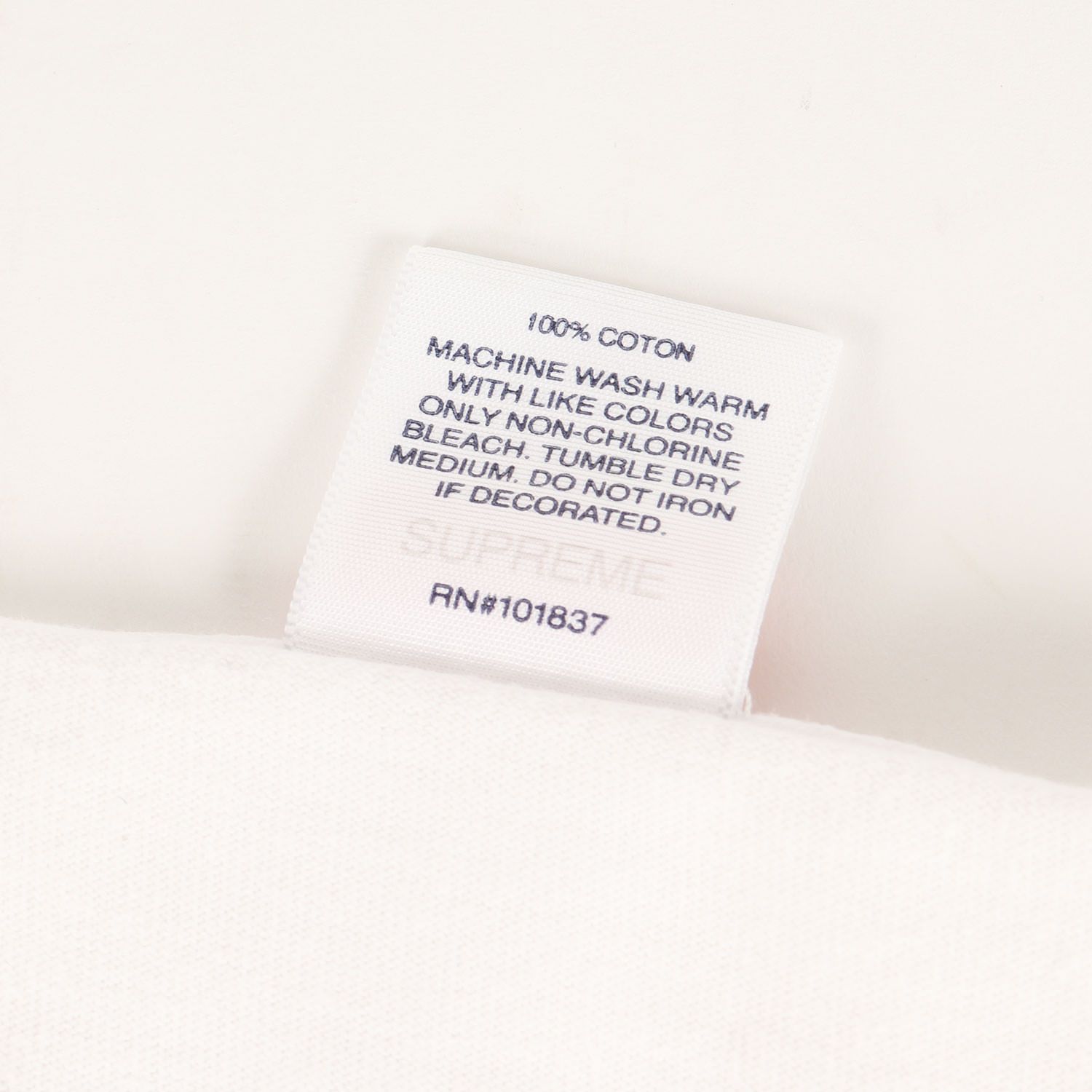 Supreme シュプリーム Tシャツ ホワイト 白 サイズ:S | 19AW バンダナ 